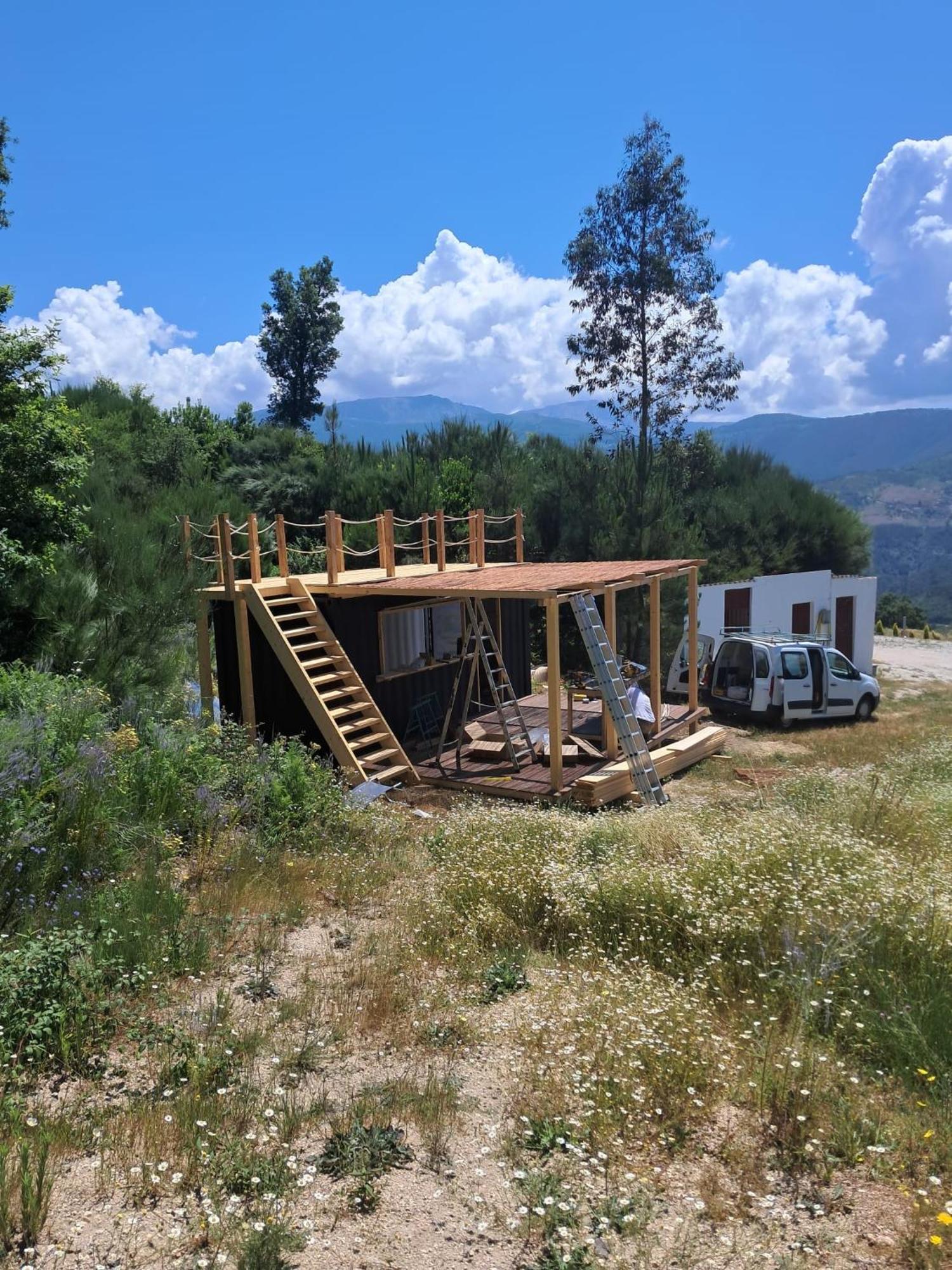 Вилла Monkey Tiny Barnhouse With Amazing Views! Folhadosa Экстерьер фото
